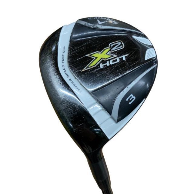 中古】 キャロウェイ X2 HOT 3W レフティ フェアウェイウッド FW X2