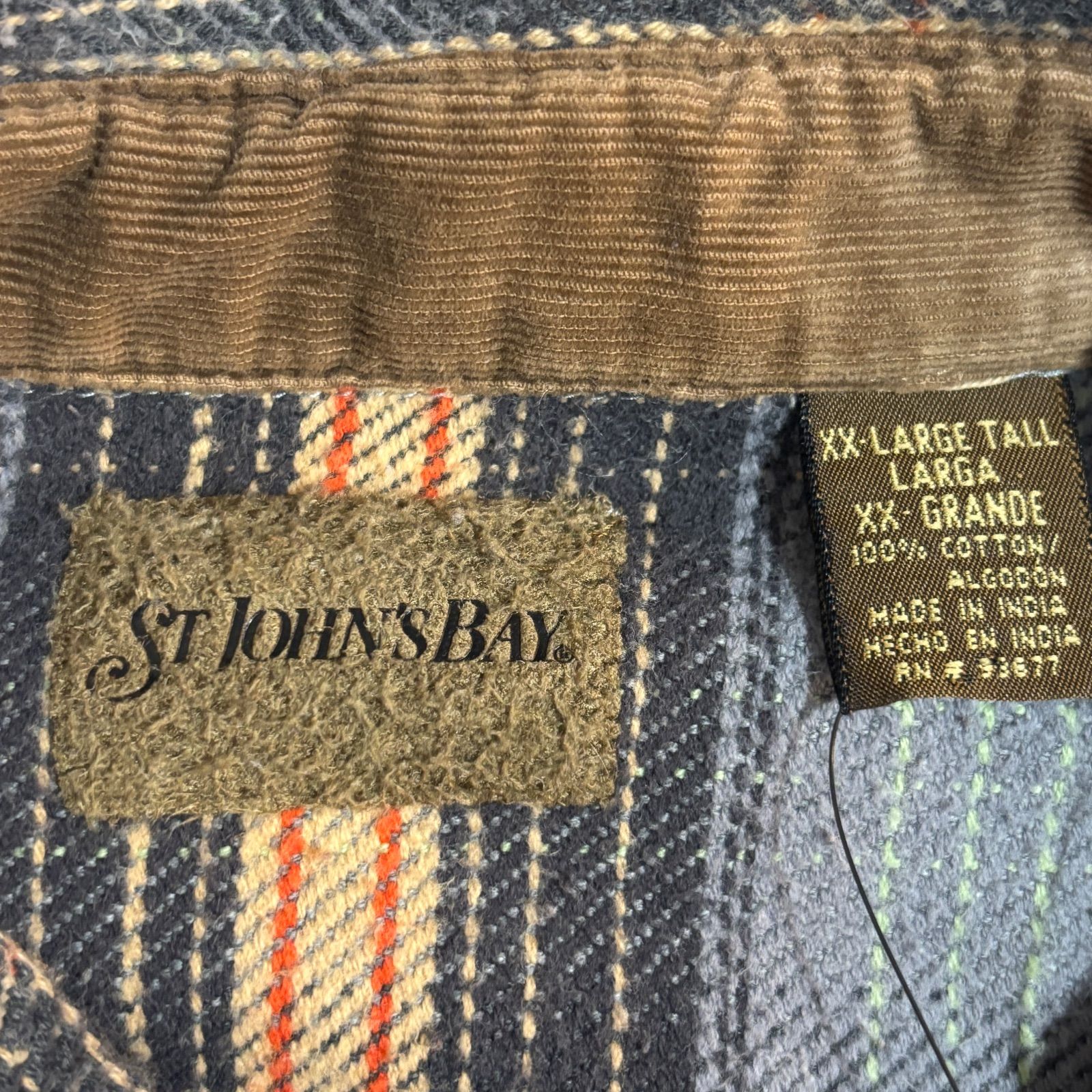 90s St ストア Johns Bay Flannel Shirt セントジョンズベイ