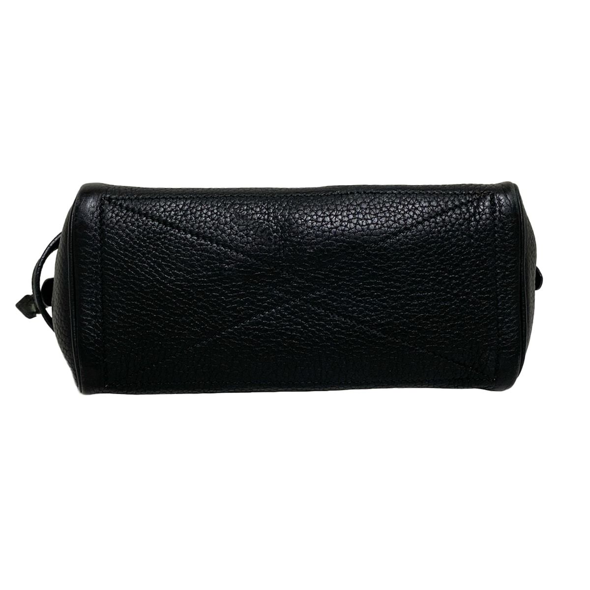 HERMES(エルメス) ポーチ トゥルース ヴィクトリアPM 黒 シルバー金具