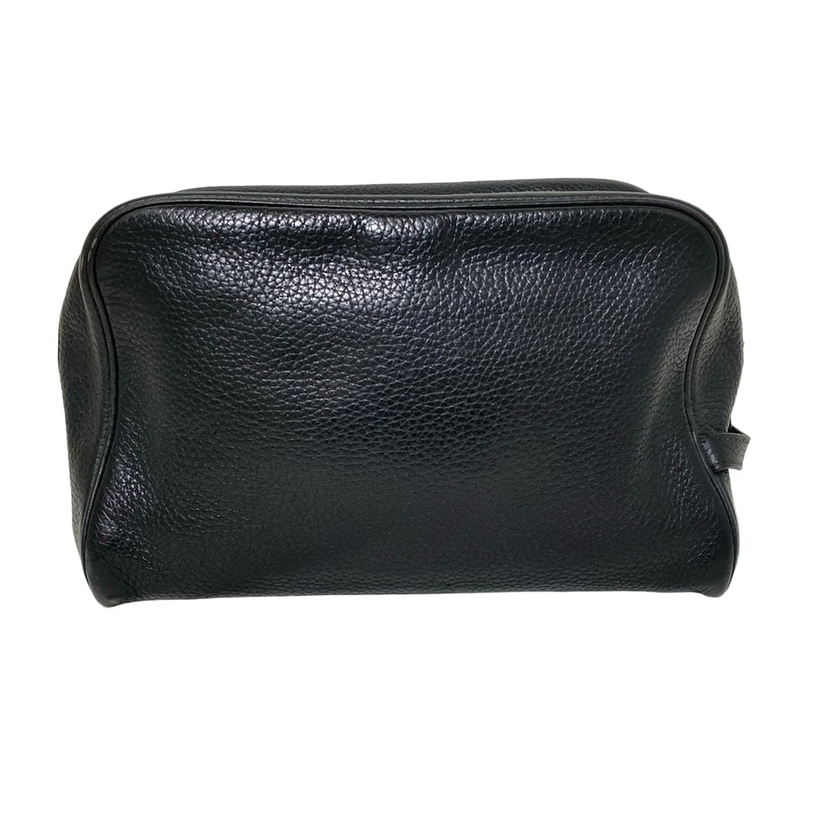 大人気✨エルメス トゥルースヴィクトリア ブルー　シルバー金具 ポーチ HERMES(エルメス) ポーチ トゥルース ヴィクトリアGM 黒 シルバー金具