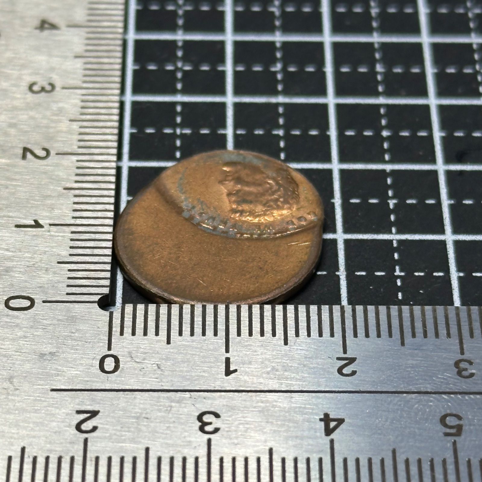 エラーコイン】リンカーン1セント 銅貨 オフセンター エラー銅貨】アメリカ 1セント リンカーン・セント 大幅
