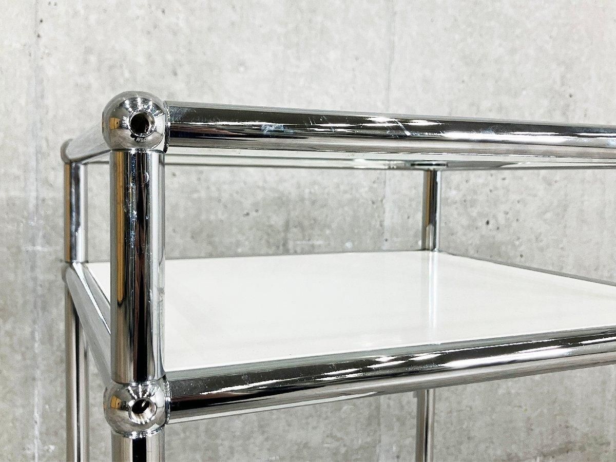 USMハラー テレフォンスタンド/電話台 ピュアホワイト 1連2段 - メルカリ