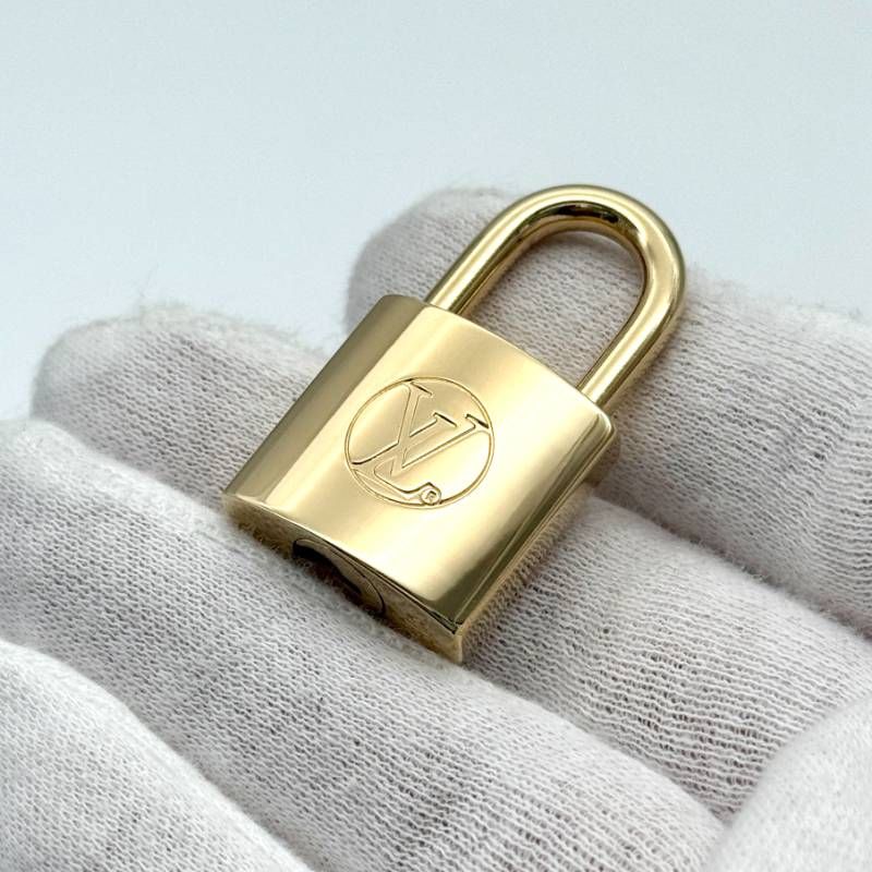 極美品 ルイヴィトン 正規 南京錠 パドロック カデナ キー セット 鍵