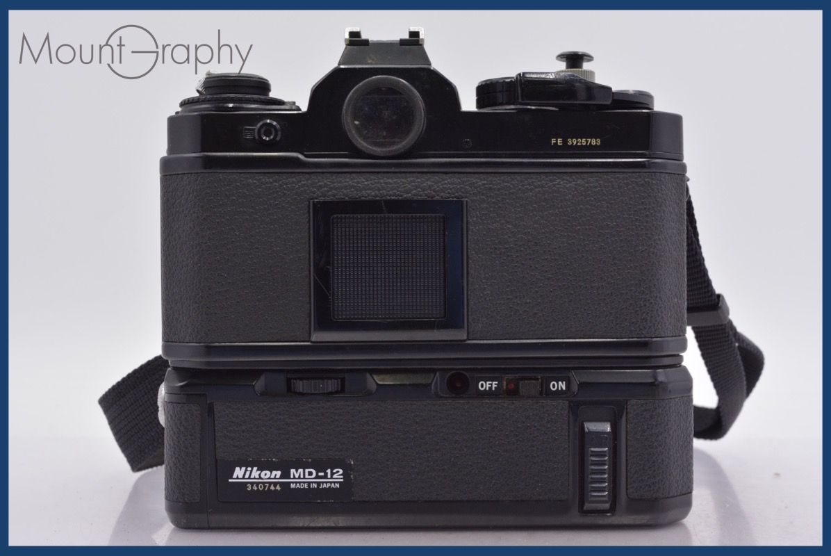 Nikon FE2 + MD-12 動作未確認 ニコン ジャンク Nikon FE2 + MD-12 動作未確認 ニコン ジャンク Nikon FE2 + MD-12