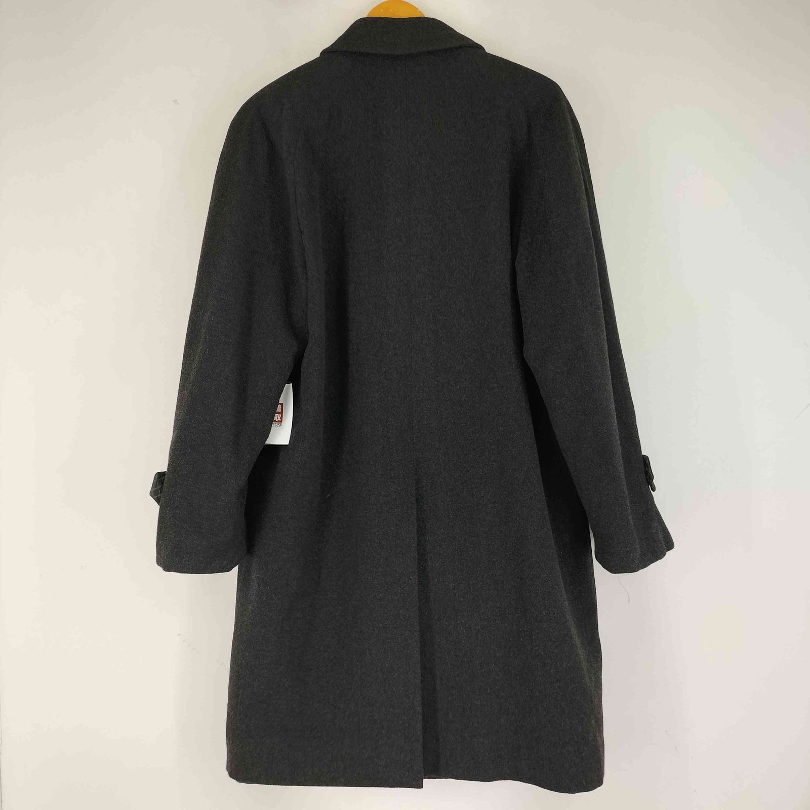 ユーズドフルギ USED古着 カシミヤ混 ステンカラーコート メンズ 表記