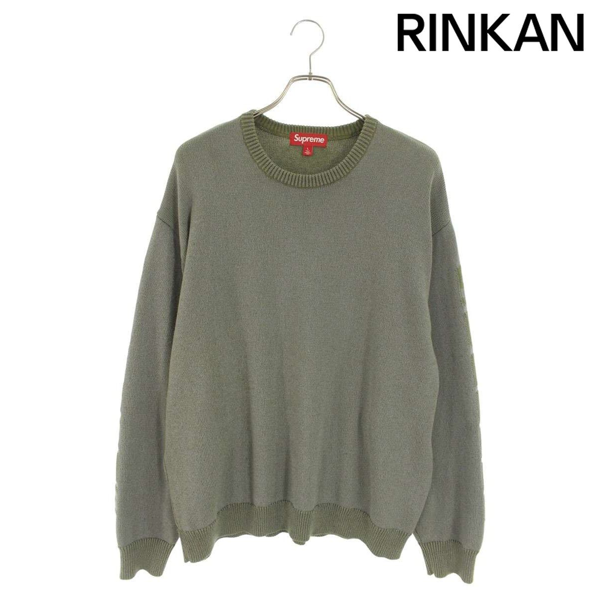 シュプリーム Reflective Sweater クルーネックニット メンズ L ※12/28