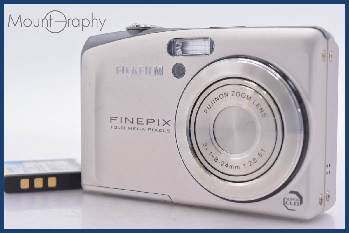 FUJIFILM FINEPIX F60fd シルバー 本体 バッテリー 中古品 FUJIFILM FINEPIX F60fd シルバー 本体 バッテリー 中古品