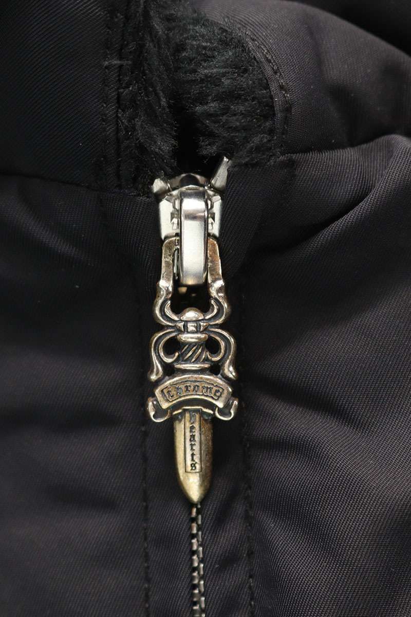 クロムハーツ PTCHS COBRA JKT セメタリーパッチ付き裏地ボアナイロン