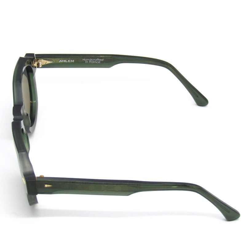 美品 AHLEM アーレム サングラス Marcadet フランス製 マルカデ クラウンパント Dark Green 65009359 美品 AHLEM アーレム サングラス Marcadet フランス製 マルカデ