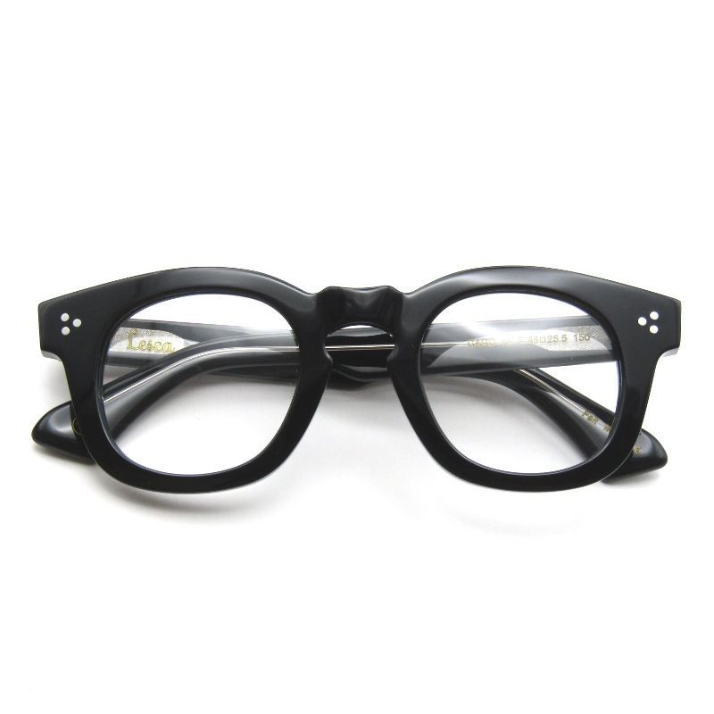 美品 Lesca LUNETIER レスカ ルネティエ メガネフレーム CARD フランス