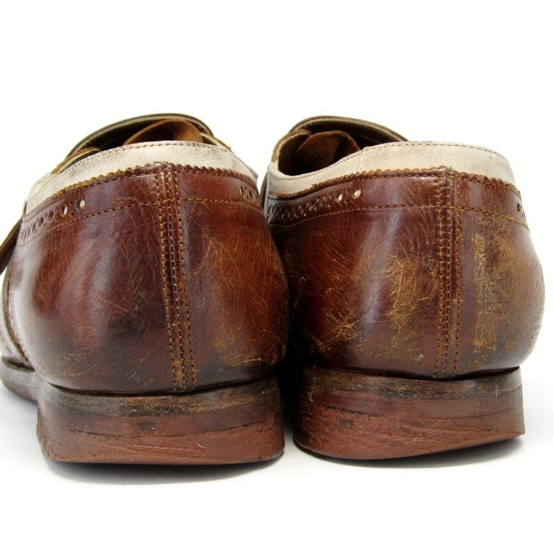 Church's チャーチ UK6.5 モンクストラップ キルト シャンガイ