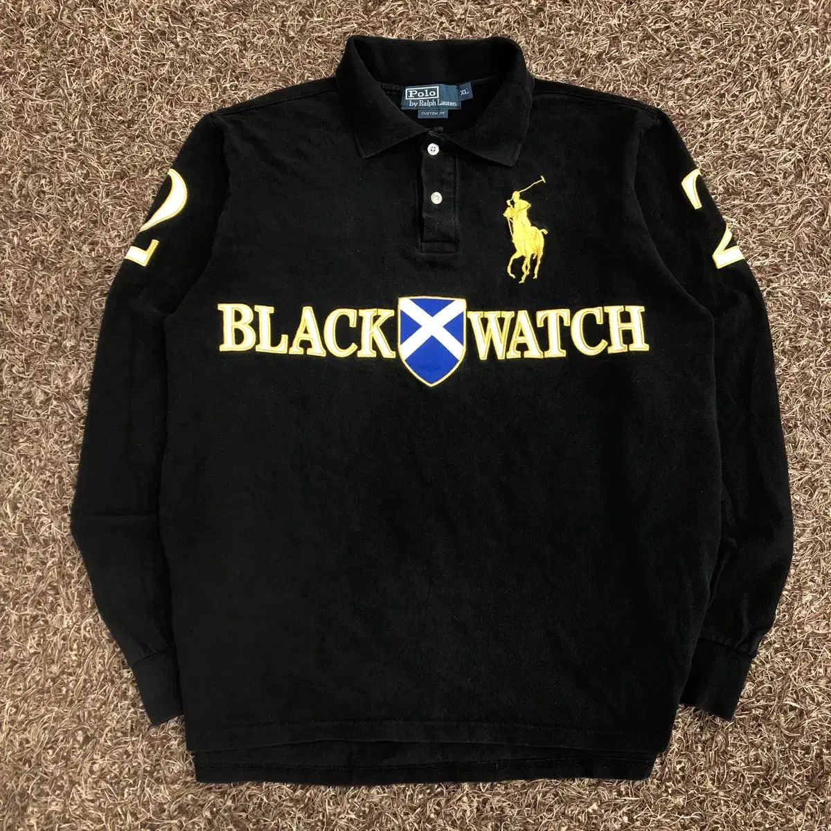 XL ポロ ラルフローレン ビックポニー チーフキーフ ブラックウォッチ