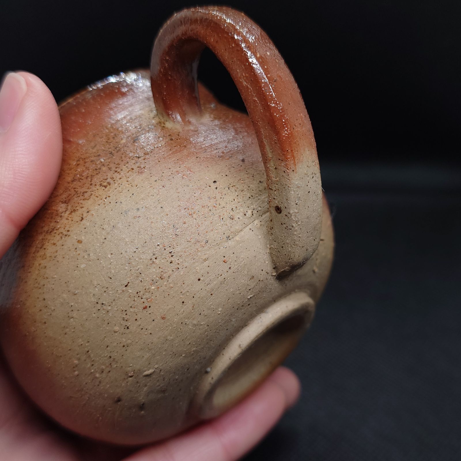 購入 【2626】カップ…備前焼 備前焼｜六角ティーカップ｜築都｜末石窯