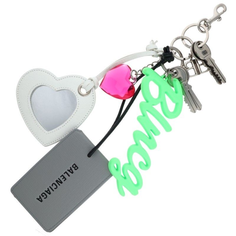 バレンシアガ AKI マルチチャームキーリング メンズ ※12/28～1/6 発送