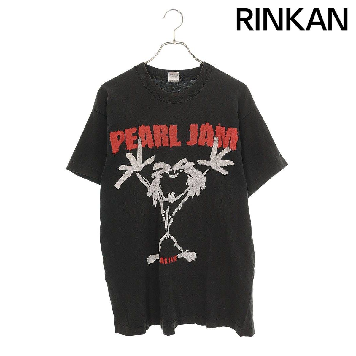 ヴィンテージ サイズ:XL  PEARL JAM パールジャム 90S ALIVEプリントTシャツ 中古 SB01 ヴィンテージ 90s PEARL JAM /パールジャム ALIVEプリントTシャツ