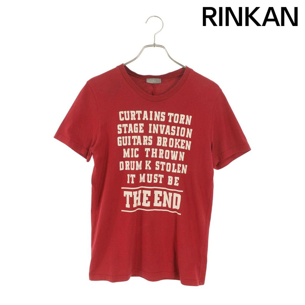 ディオールオム  05AW  5HH3068805 THE ENDプリントTシャツ メンズ XS ※12/28～1/6 発送・問い合わせ遅延