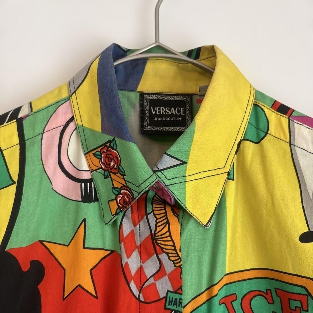 VERSACE JEANS ヴェルサーチジーンズ ベティちゃんシャツビンテージ R00124｜VERSACE ヴェルサーチェ｜長袖シャツ｜メンズ｜BETTY BOOP