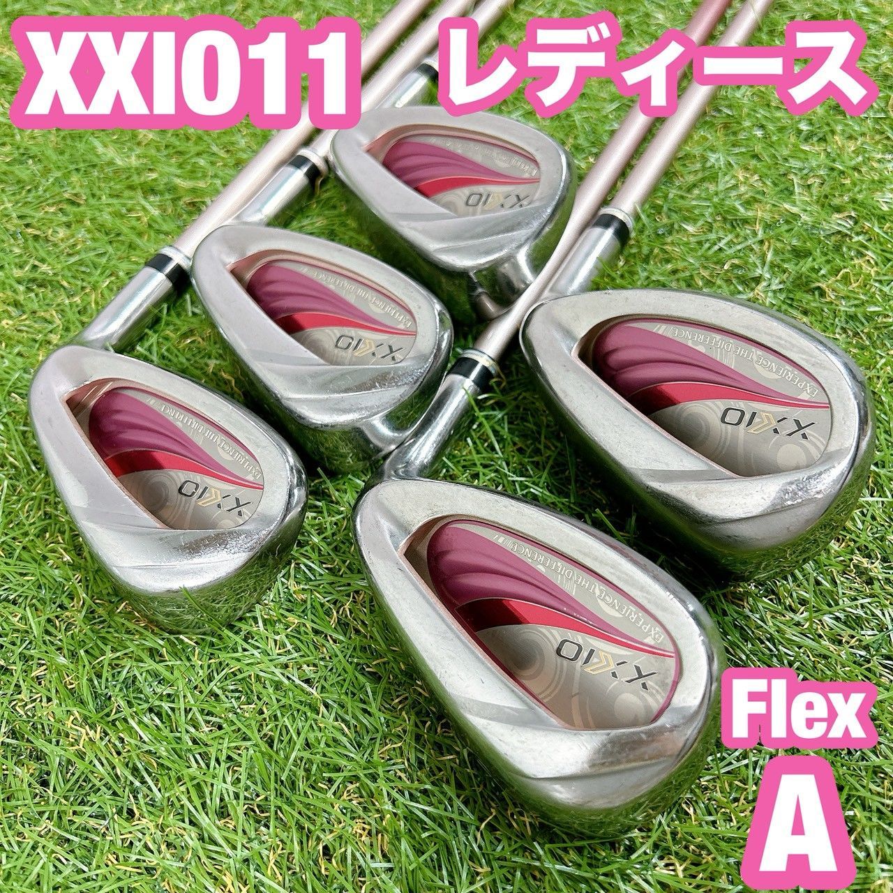 ゼクシオ11 MP1100 ゴルフ アイアン レディース 女性 ボルドー - メルカリ