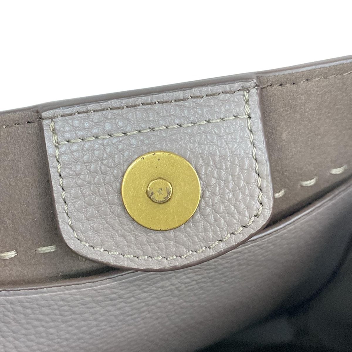TORY BURCH(トリーバーチ) ハンドバッグ - グレーベージュ ミニバッグ 