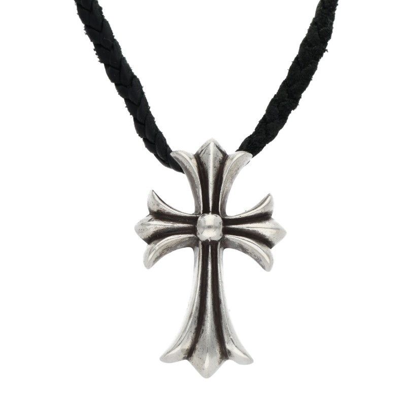 クロムハーツボロチップネックレス クロムハーツ CH CRS SML BC/スモールCHクロスボロチップ Wボロチップ