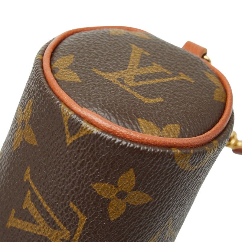 ルイ ヴィトン モノグラム パピヨン 旧 付属品 ブラウン PVC