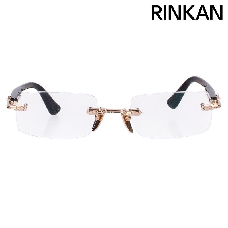 メガネ老眼鏡 リムレスメガネ クロムハーツ メガネ クロムハーツ