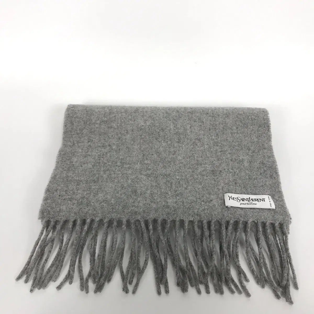 イヴ・サンローラン YSL ウール素材 マフラー - メルカリ
