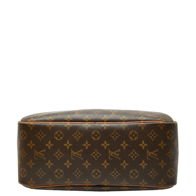 ルイ ヴィトン モノグラム ドーヴィル M47270 ブラウン PVC レザー