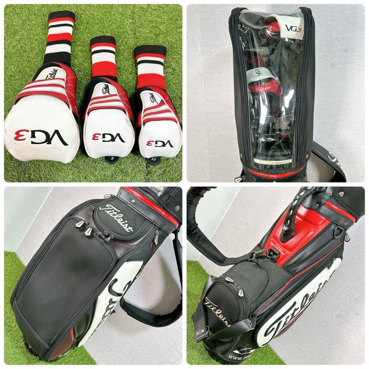 VG3 タイトリスト ゴルフ クラブセット メンズ 12本 初心者 右 S