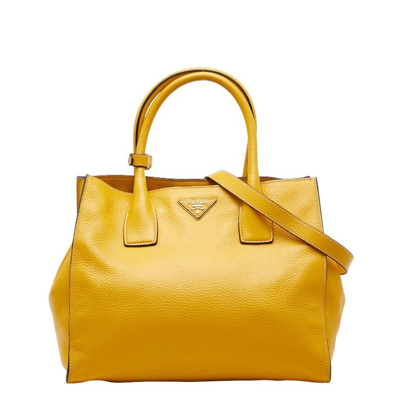 PRADA プラダ ハンドバッグ イエロー レディース ブランド プラダ PRADA バッグ （イエロー） -waja bazar - 海外ファッション