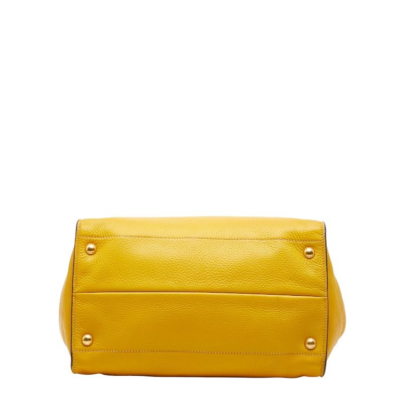 プラダ 三角ロゴプレート ハンドバッグ ショルダーバッグ 2WAY