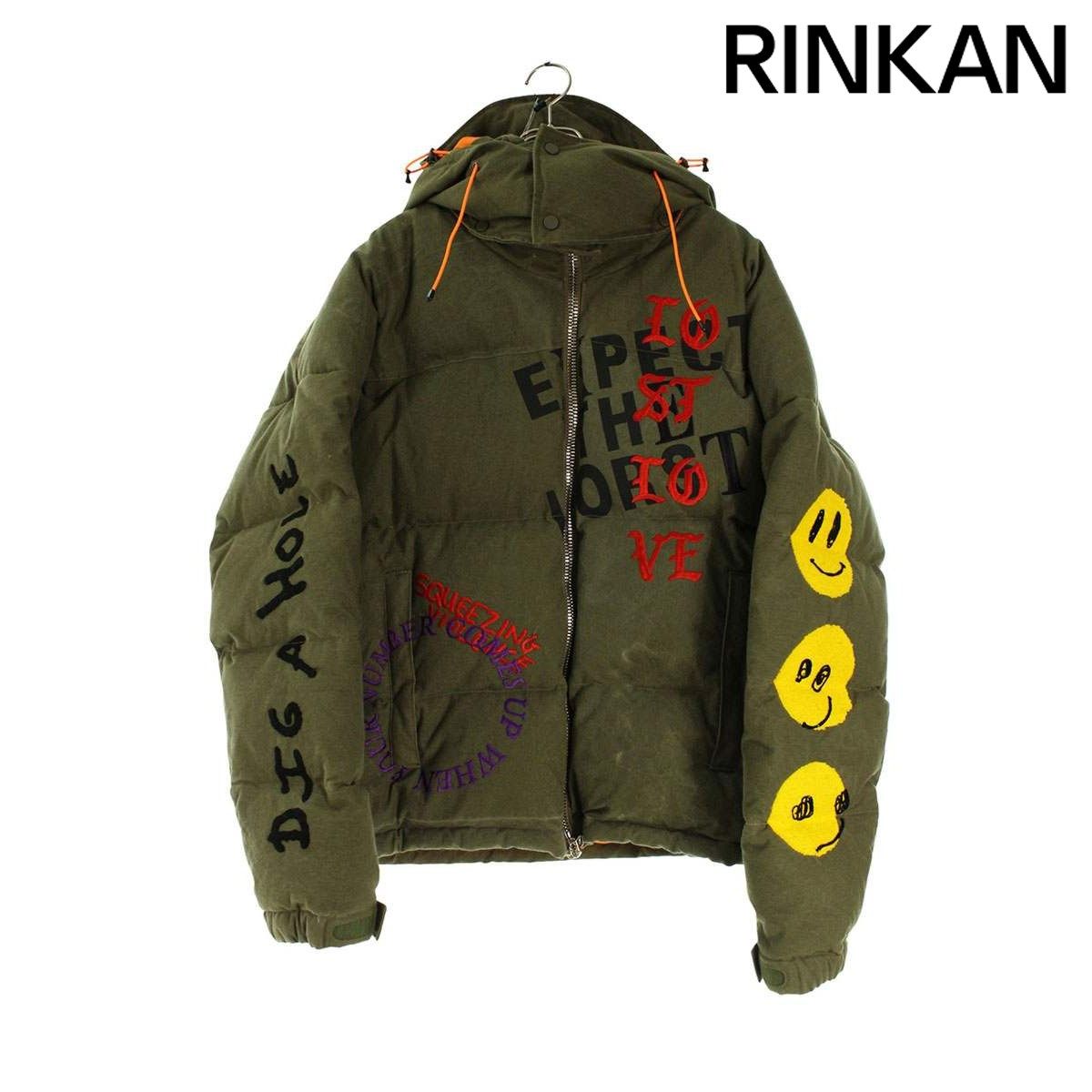 レディメイド RE-CD-CO-KH-00-90 英字刺繍ワッペンダウンジャケット