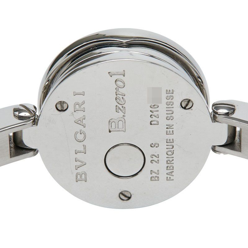 ブルガリ ビーゼロワン B-ZERO1 12Pダイヤ ブルーシェル文字盤 BZ22S