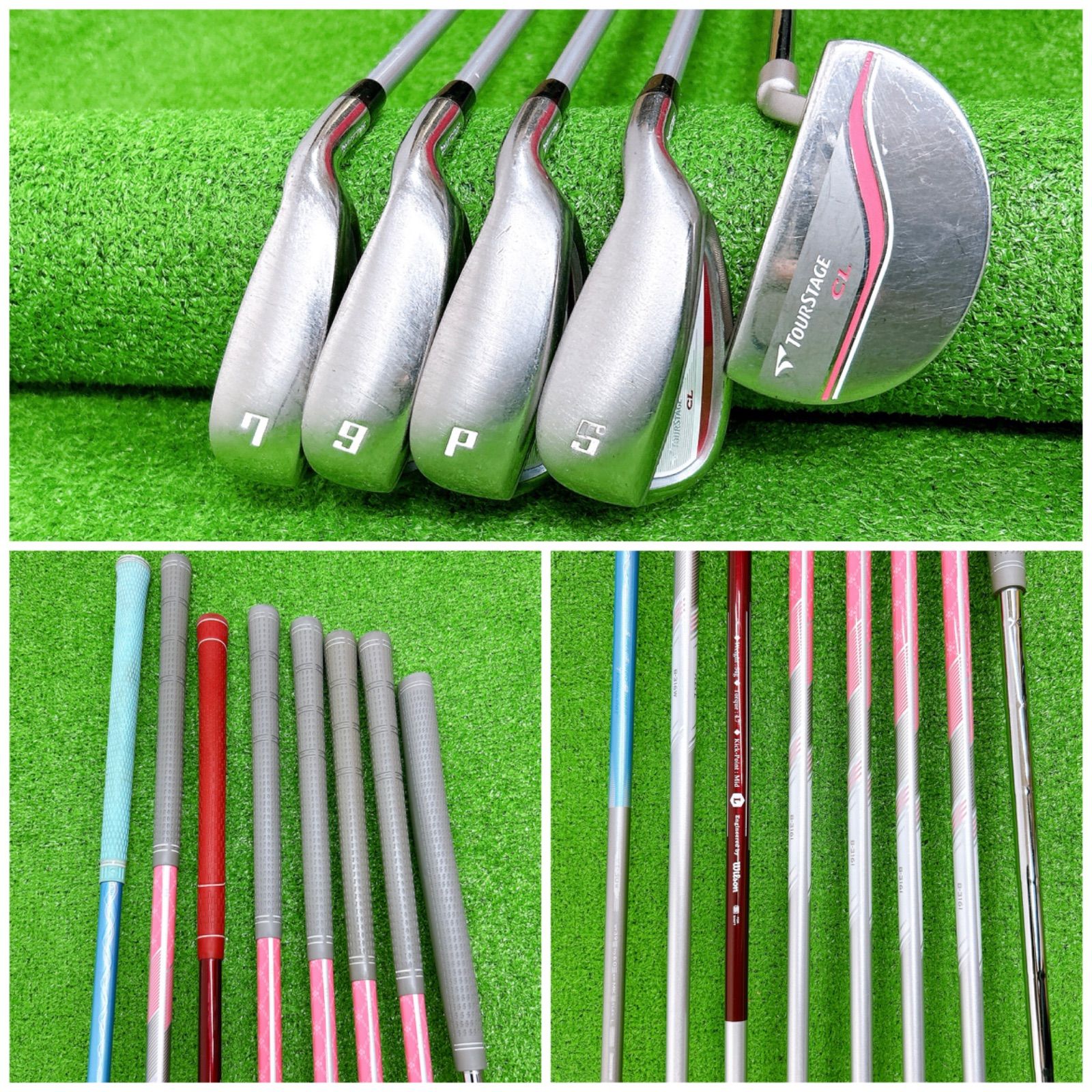 ツアーステージ ViQ CL レディース L ゴルフクラブセット 8本 右 良品 ツアーステージ ViQ CL レディース L ゴルフクラブセット 8本 右 人気