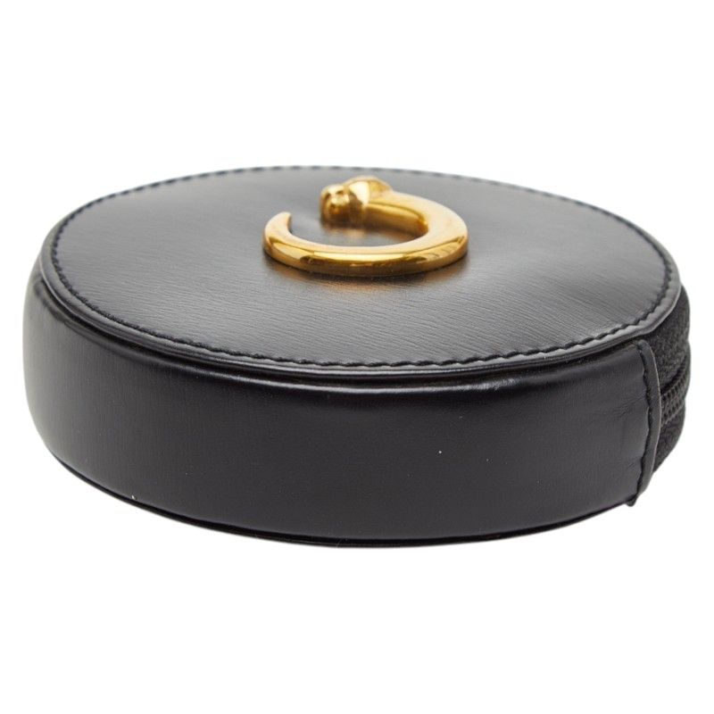 カルティエ パンテール ラウンド ブラック ゴールド レザー レディース