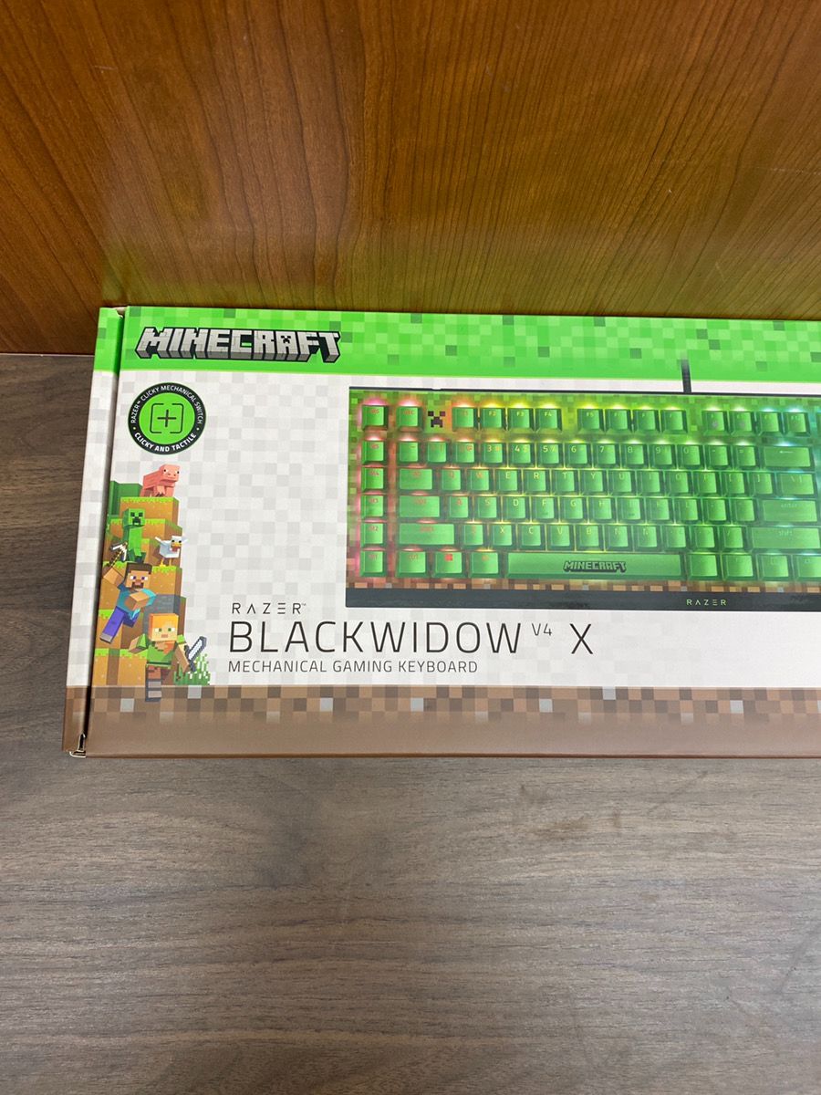 未使用品 Razer Minecraft コラボ ゲーミング キーボード マウス