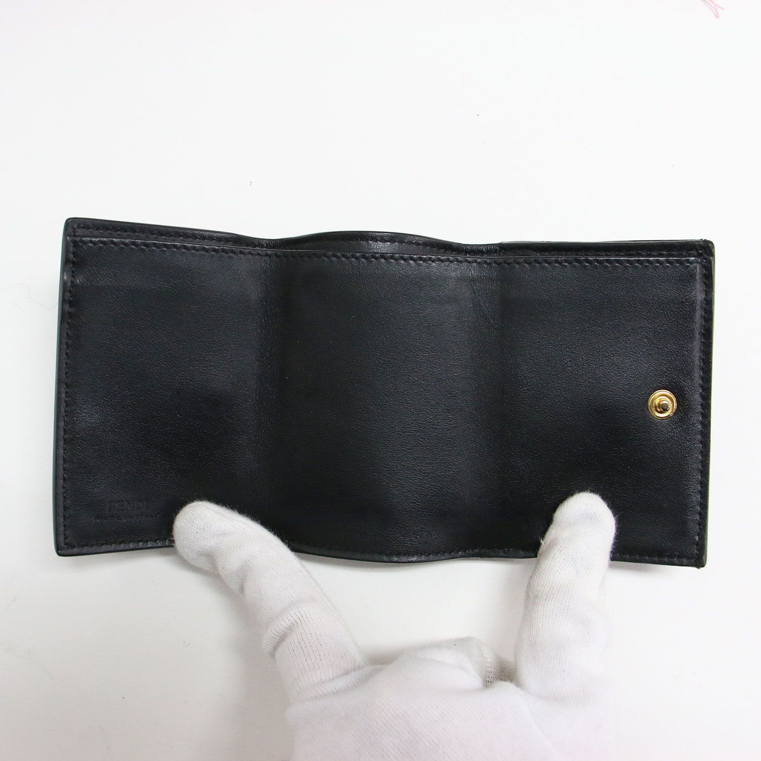 FENDI フェンディ | エフイズ 三つ折り財布 / 短財布 | ロゴ