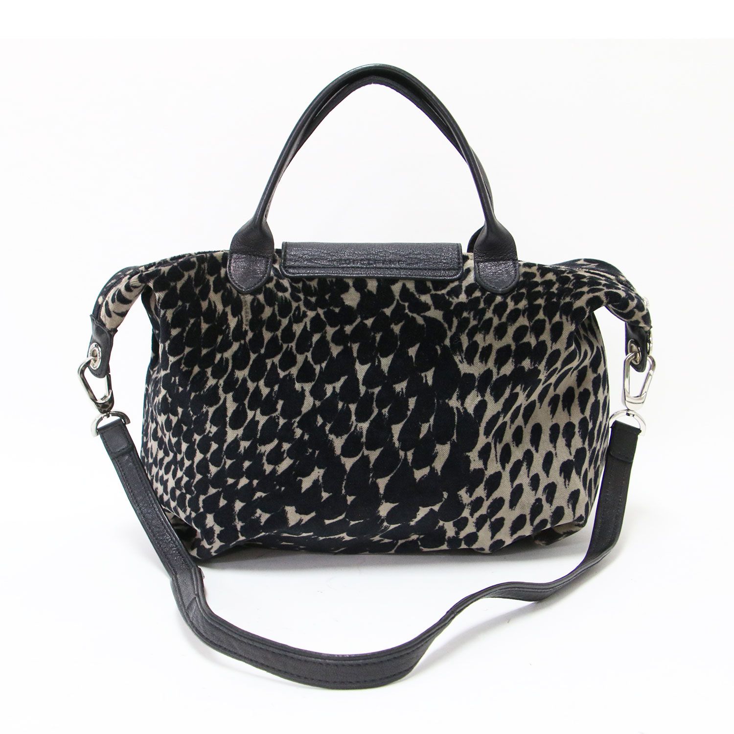 LONGCHAMP ロンシャン バッグ | ル プリアージュ レオパードベルベット 