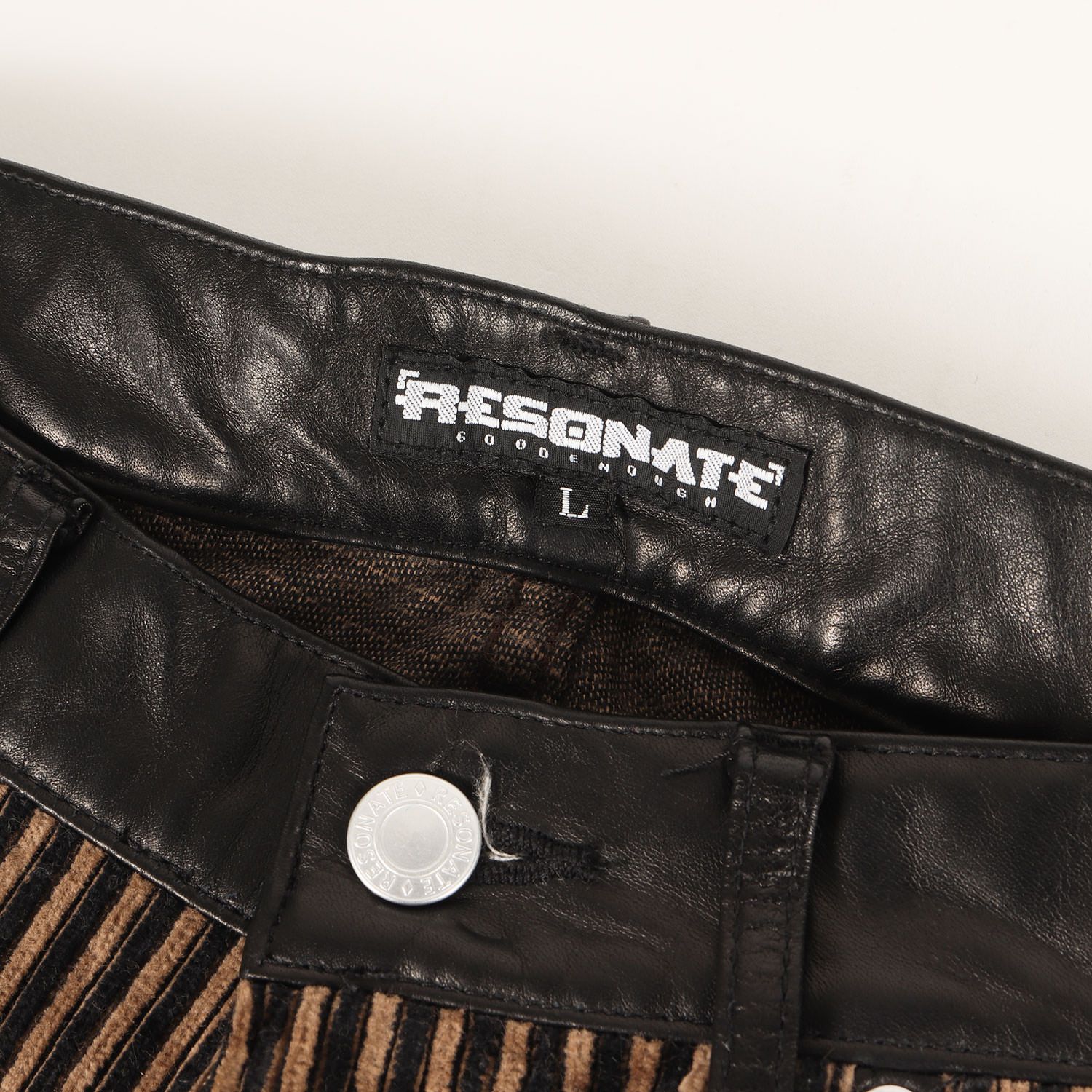 RESONATE GOODENOUGH リゾネイト グッドイナフ パンツ ブラウン 