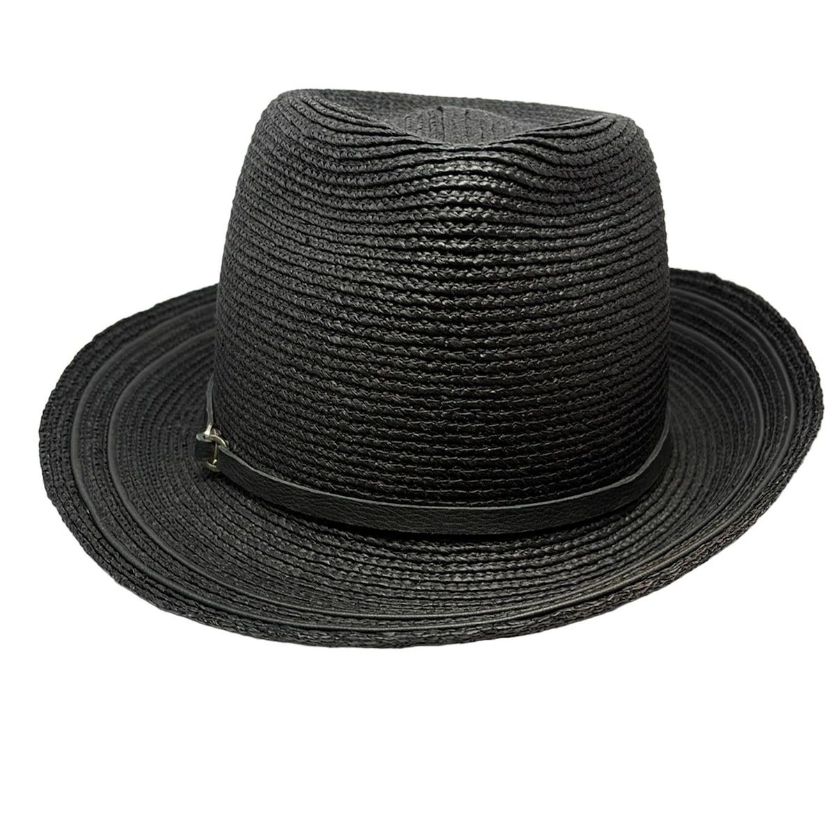 HELEN KAMINSKI(ヘレンカミンスキー) ハット ONESIZE - 黒 レザー