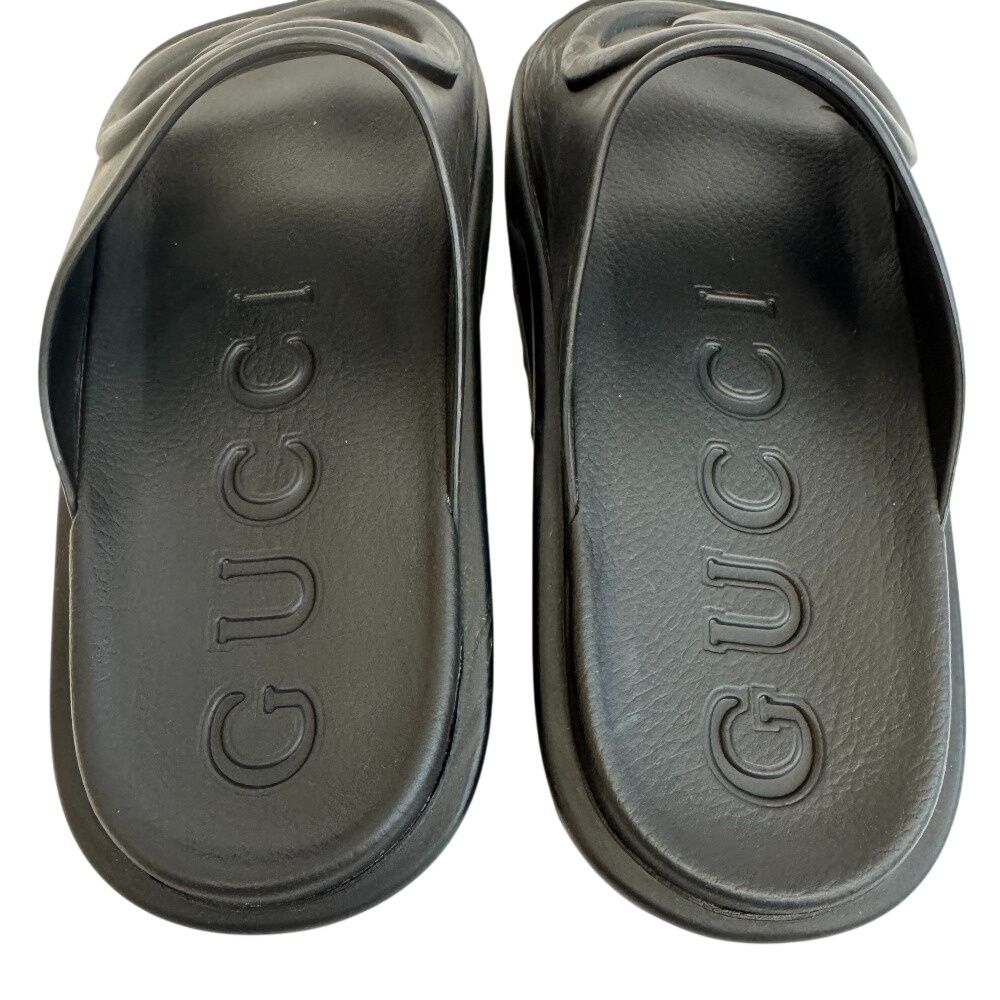 新品未使用 GUCCI グッチ サンダル 厚底 インターロッキング G 23cm 楽天市場】GUCCI グッチ スライドサンダル 770801 J8710 メンズ