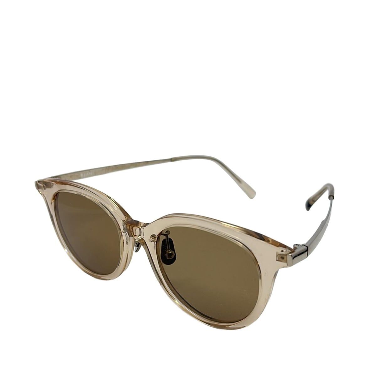 BLANC..(ブラン) サングラス - ブラウン×ライトブラウン×ゴールド