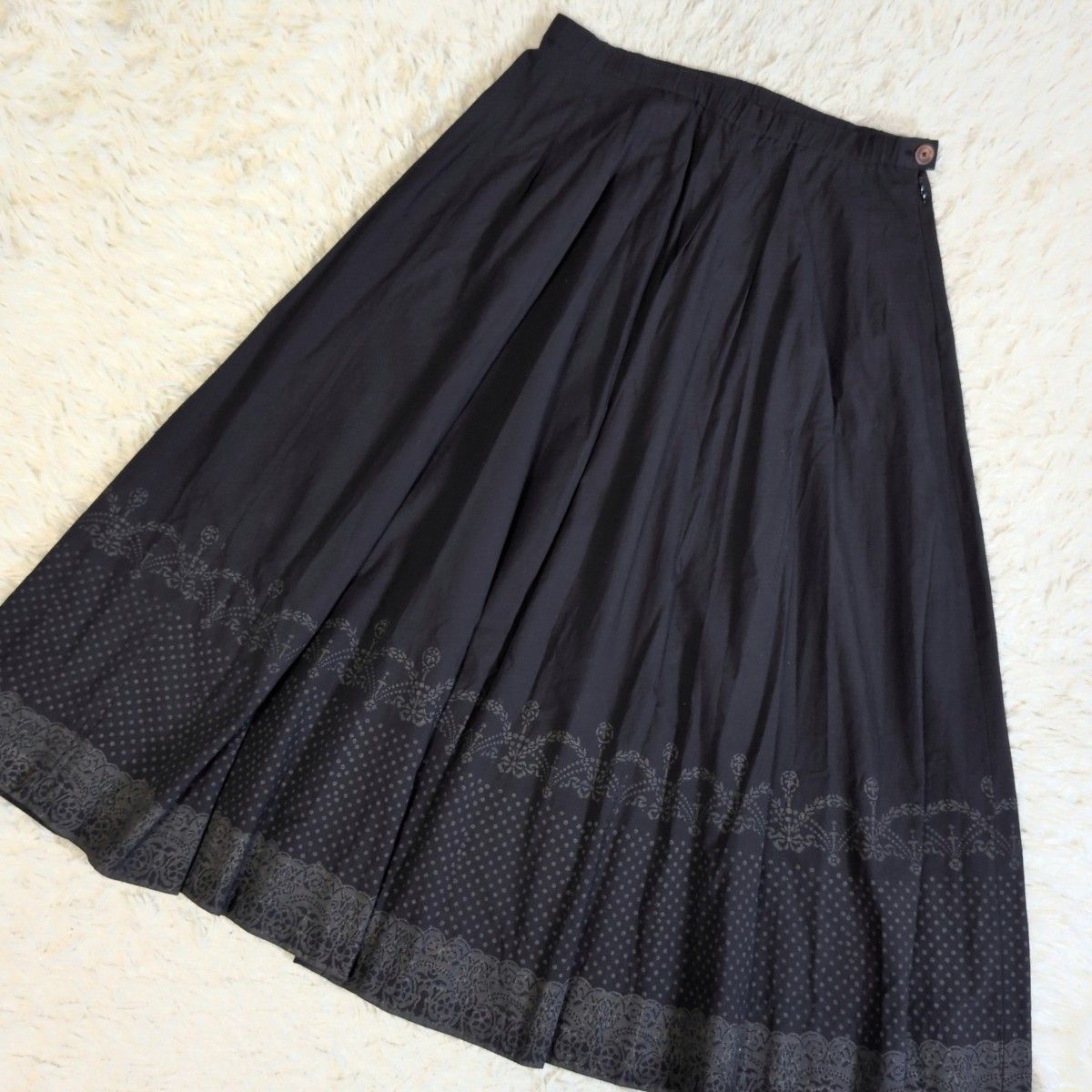 希少✨Haat ISSEY MIYAKE ハートイッセイミヤケ 刺繍風プリント