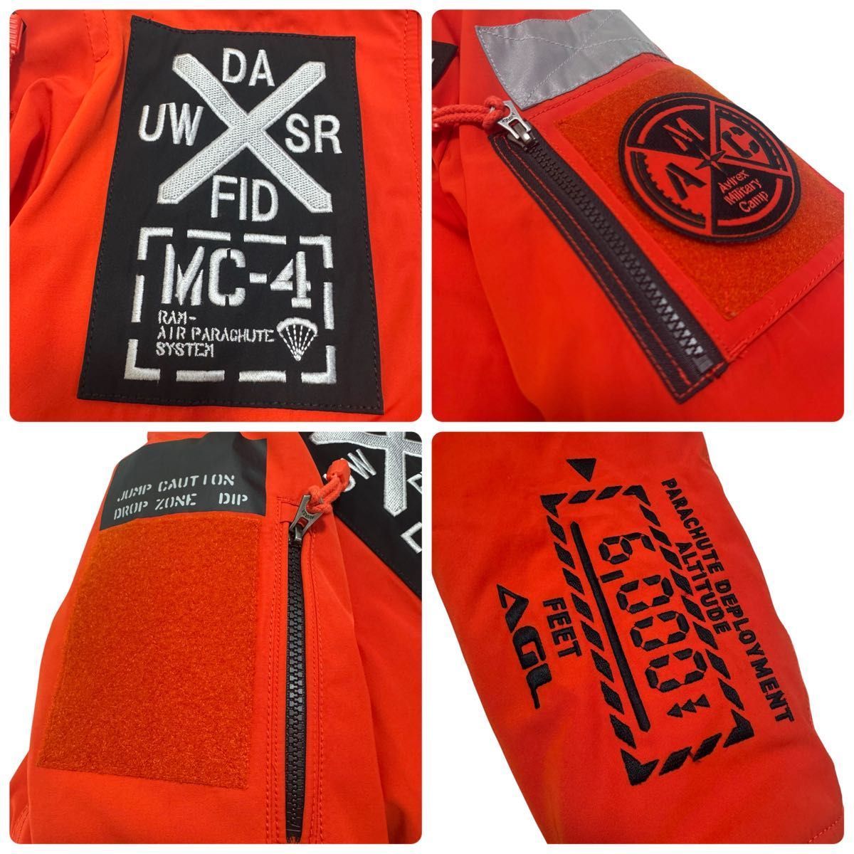 【極美品 限定品】 AVIREX MOD HALO MA-1 フライトジャケット ✨極美品 限定品✨AVIREX MOD HALO MA-1 フライトジャケット