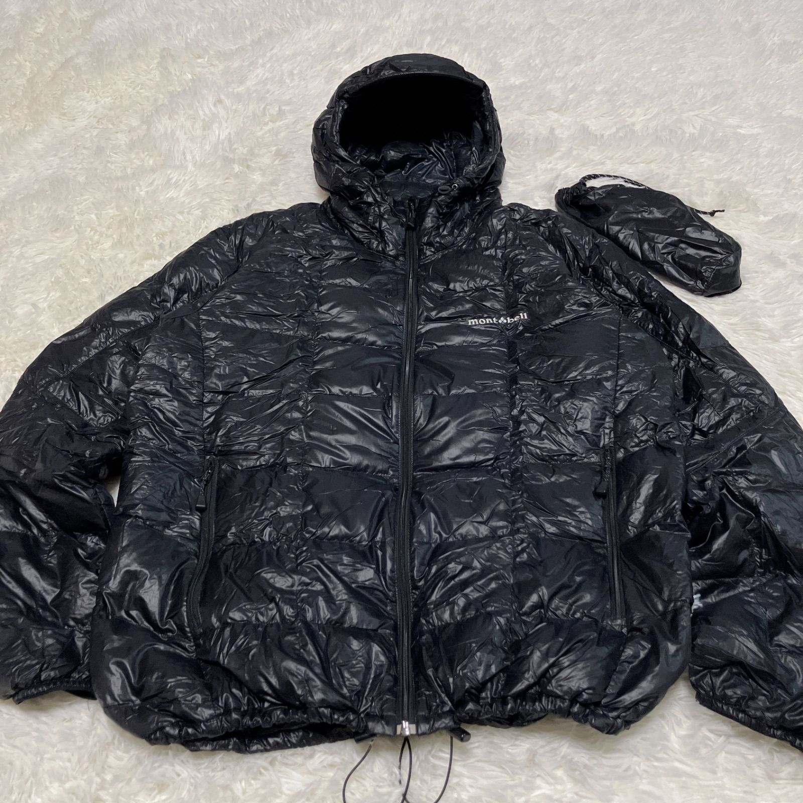 y2k】montbell スペリオダウンパーカー 黒 Lsize 1101464 - メルカリ