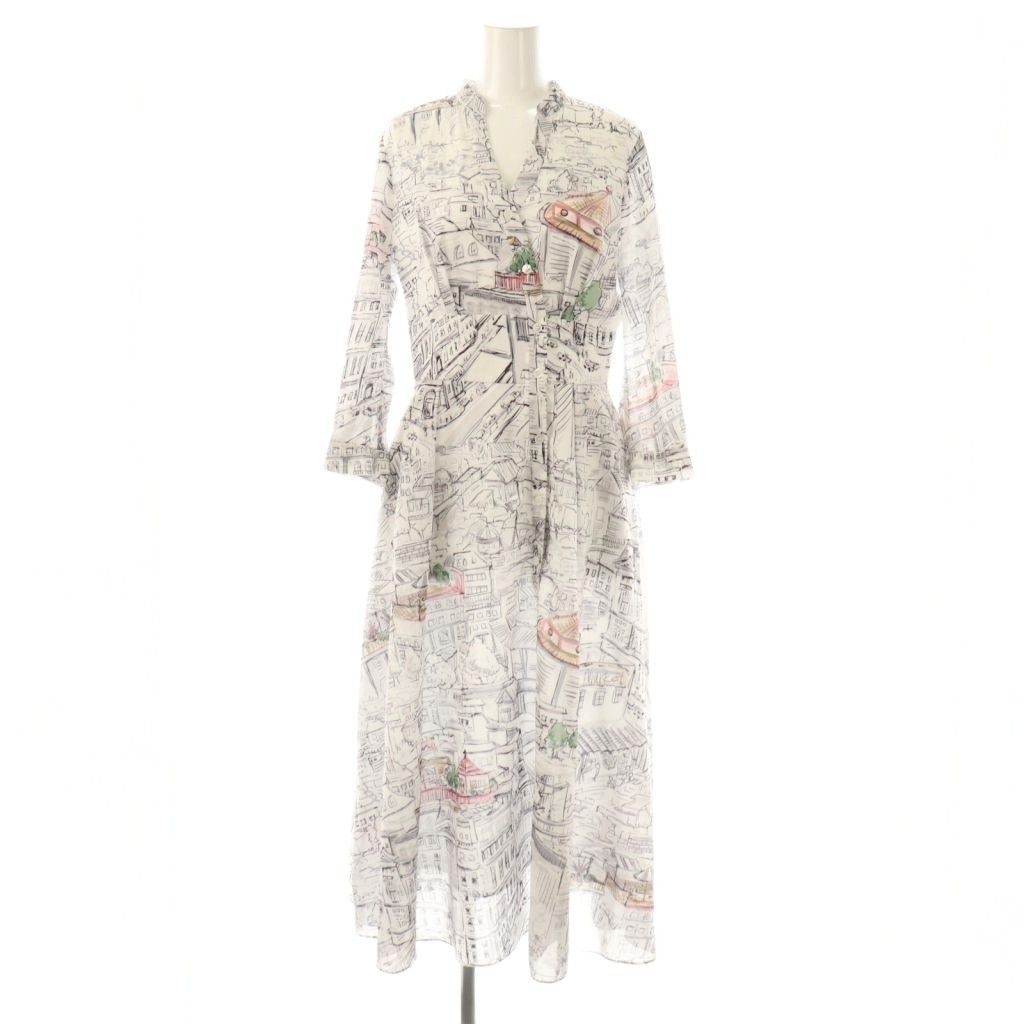 24年 ピンキー&ダイアン ヨーロピアンシティスケープワンピース ピンキー&ダイアン ピンダイ PINKY&DIANNE 24SS ヨーロピアンシティ