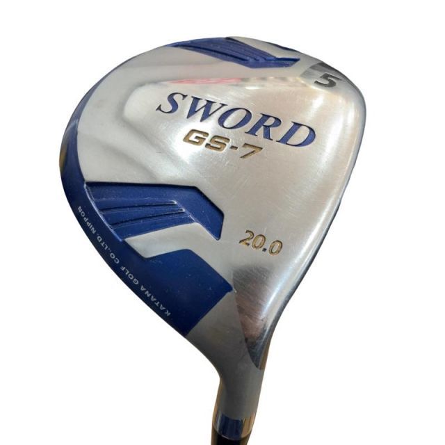 中古】 カタナゴルフ SWORD GS-7 5W フェアウェイウッド FW Motore