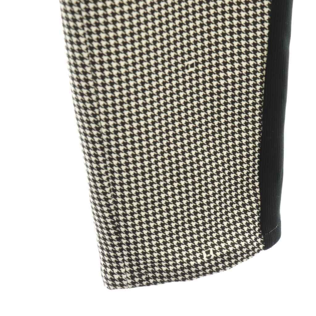 ピッコーネ クラブ PICONE CLUB テーパードパンツ 42 黒 ブラック 白