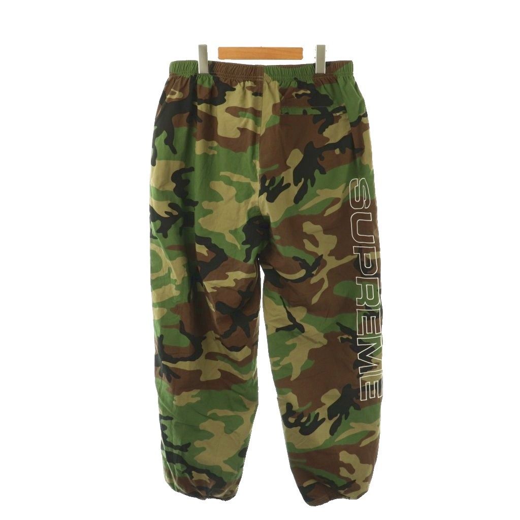 【中古】シュプリーム SUPREME 25AW Spellout Embroidered Ripstop Track Pant ジョガーパンツ ミリタリーパンツ シュプリーム SUPREME 25AW Spellout Embroidered Ripstop Track Pant