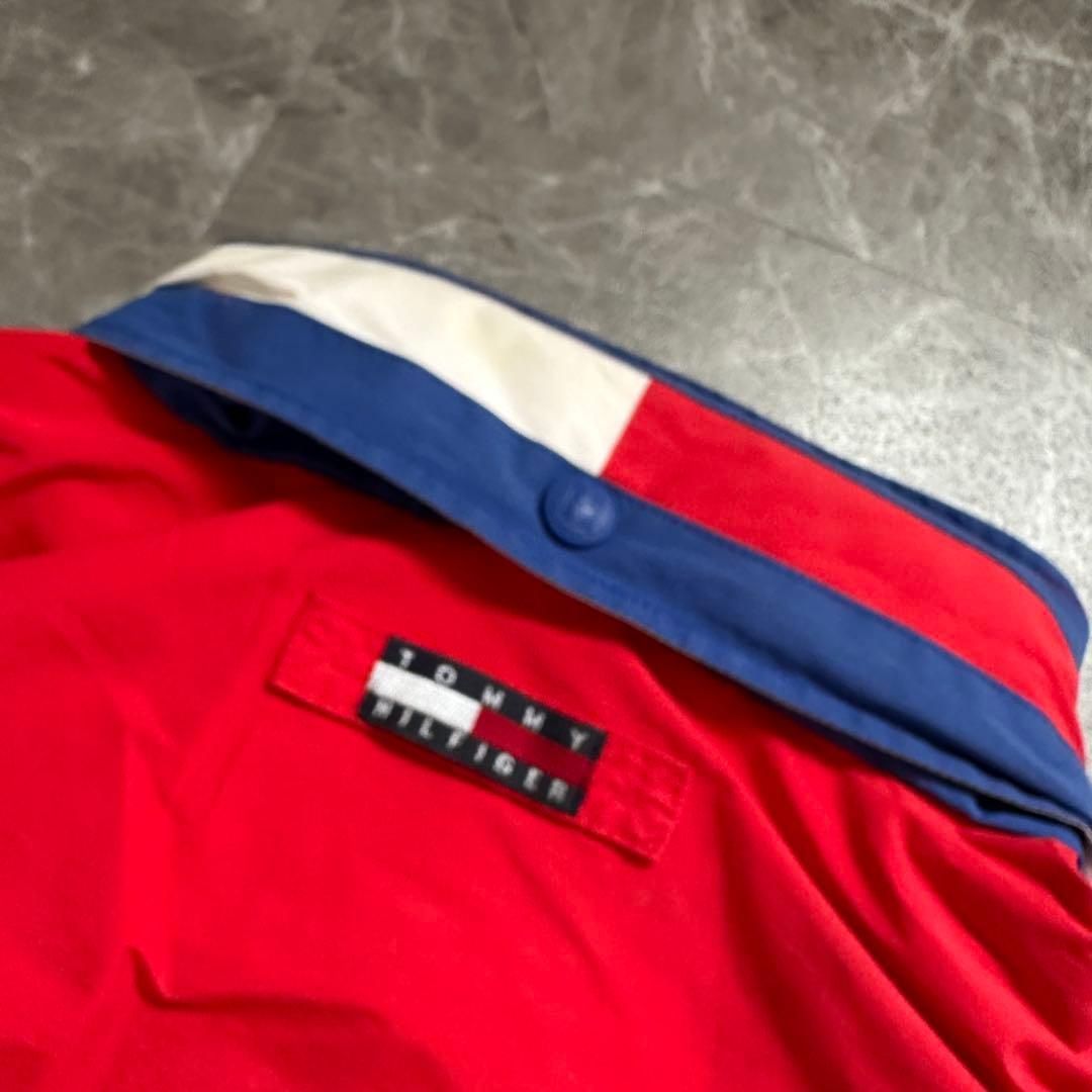 90s 【TOMMY HILFIGER】トミーヒルフィガー（XL）ナイロンジャケット